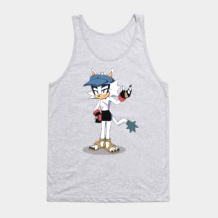 Beach cat Tank Top